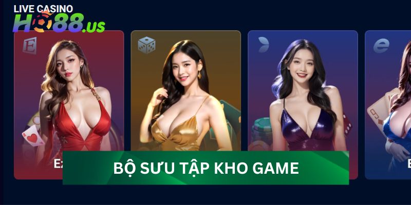 Bộ sưu tập kho game cực hấp dẫn tại Ho88 Bộ sưu tập kho game cực hấp dẫn tại Ho88