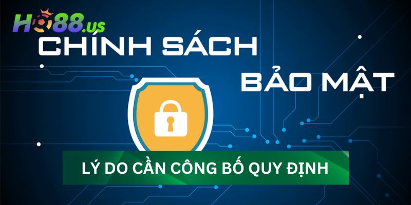 Lý do cần công bố quy định tại hệ thống Lý do cần công bố quy định tại hệ thống